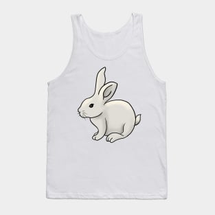 Cute Bunny hand drawn rabbit gift Tank Top